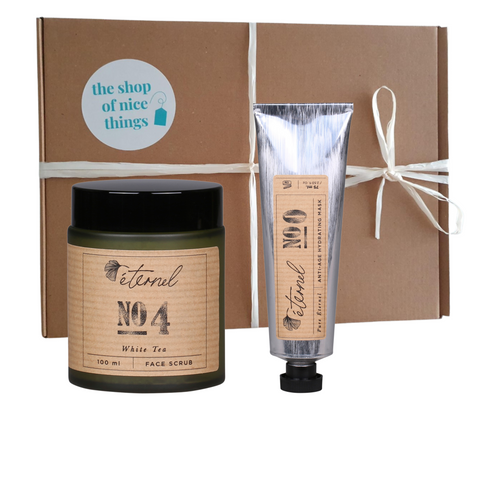 Éternel Face Scrub and Hydrating Mask Gift Set