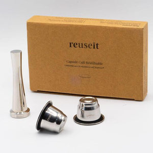 Reuseit Resusable Coffee Capsules, Pack of 2