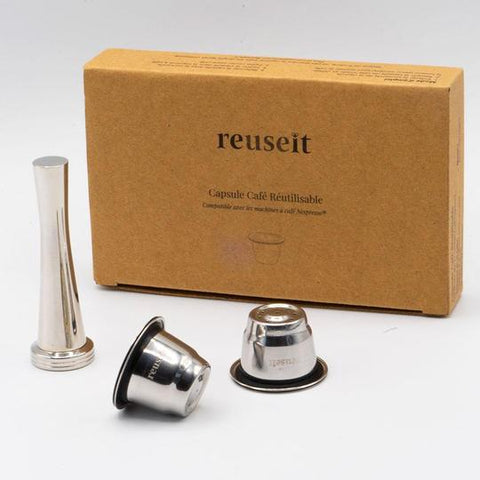 Reuseit Resusable Coffee Capsules, Pack of 2