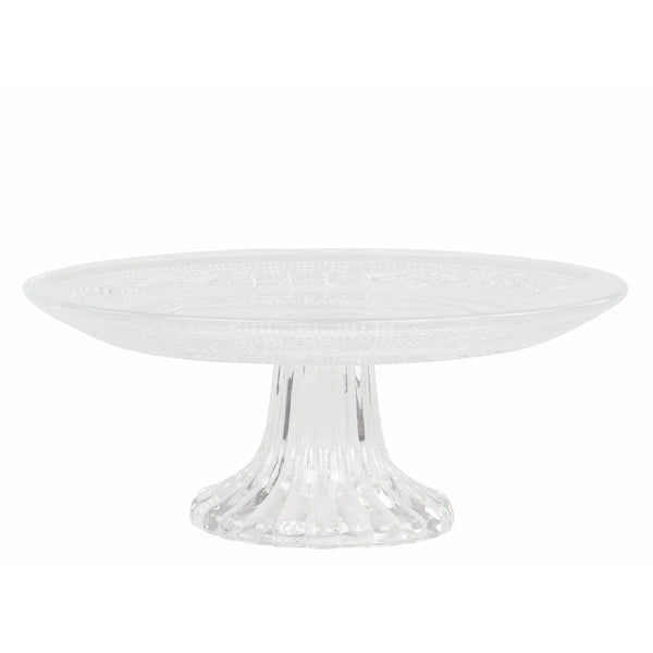 Glass centrepiece with pattern