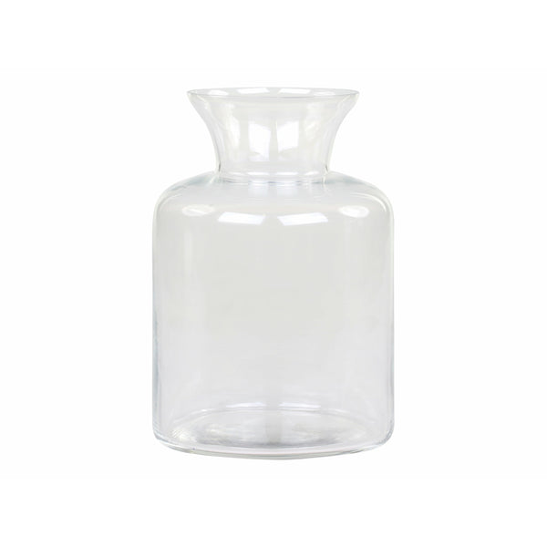 Clear Glass Vase, Small