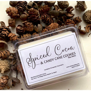 Spiced Cocoa & Candy Cookies Soy Wax Melts